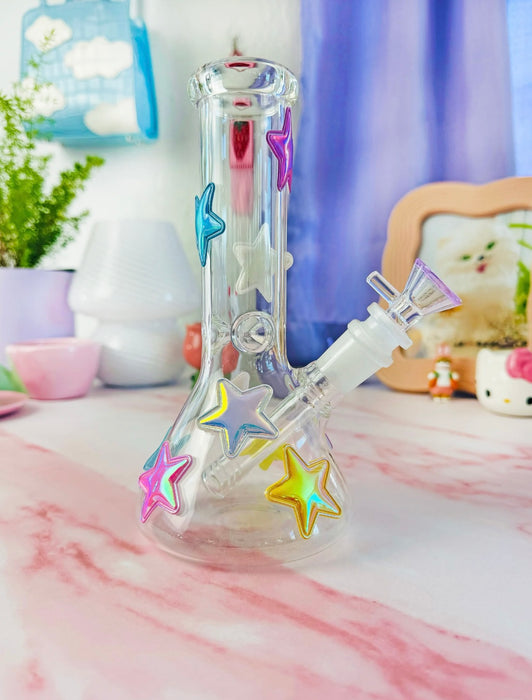 BURNING LOVE Puffy Star Bong