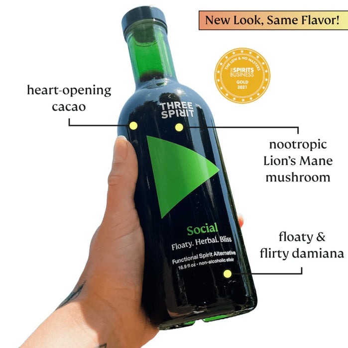 Three Spirit Social Functional Non Alcoholic Spirit