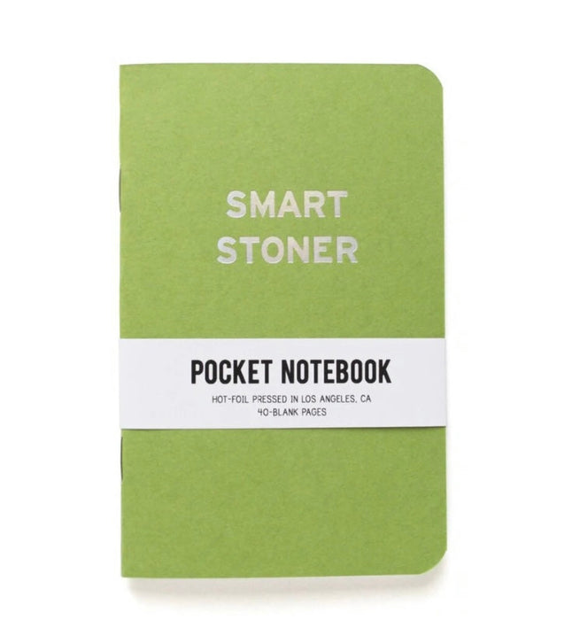 WORD FOR WORD SMART STONER in Pocket Notebook Cannabis
