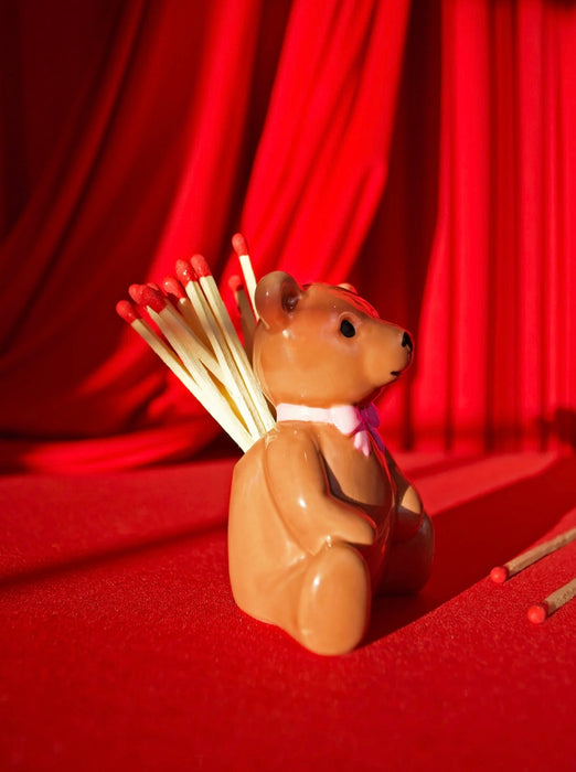 BURNING LOVE Teddy Bear Match Striker