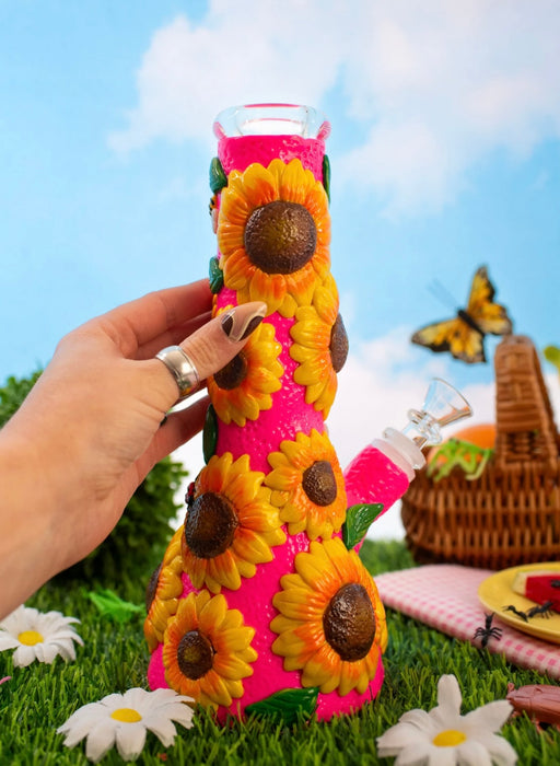 BURNING LOVE Sunflower Bong