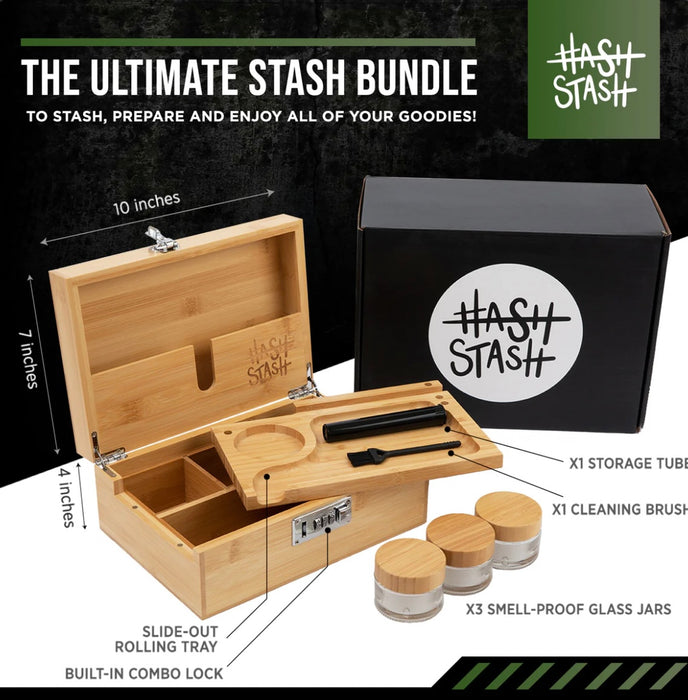 HASHSTASH The OG Stash Box - NATURAL