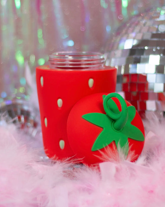 BURNING LOVE Strawberry Stash Jar