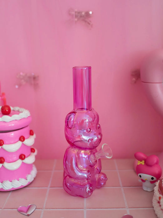 BURNING LOVE Iridescent Gummy Bear Bong