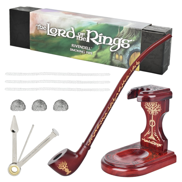 Pulsar Shire Pipes RIVENDELL™ Pipe & MIDDLE-EARTH™ Pipe Stand Bundle | 13"