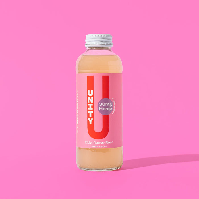 Unity Wellness Elderflower Rose CBD Beverage