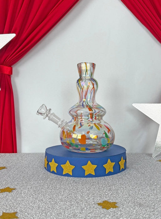 BURNING LOVE RAINBOW SOFT GLASS BONG