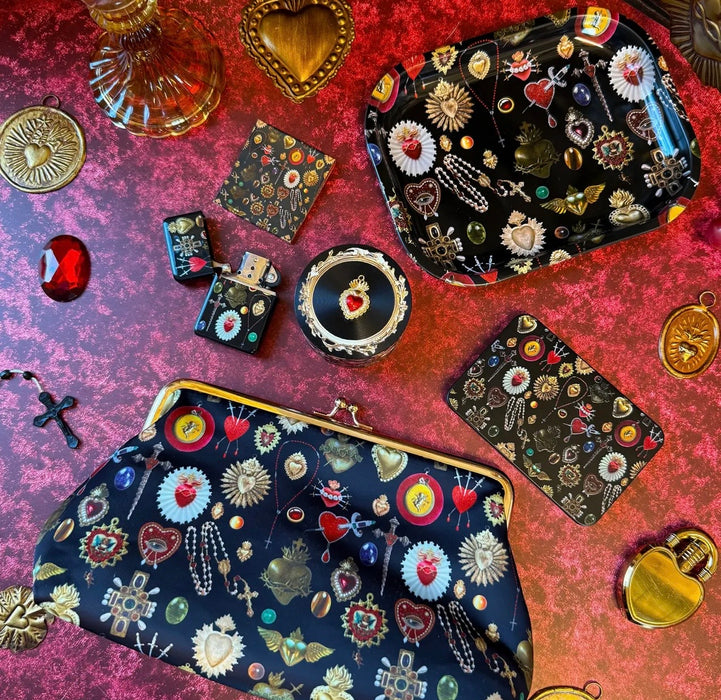 BURNING LOVE Sacred Heart Bag