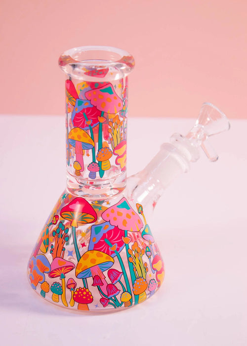 Canna Style COLORFUL MUSHROOM BONG