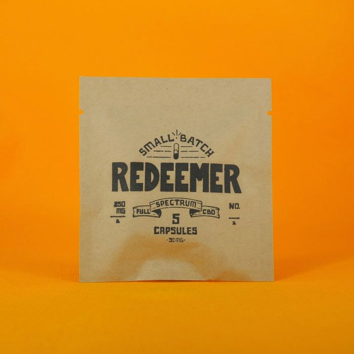 Redeemer Small Batch 50MG FULL SPECTRUM CBD CAPSULES (5 COUNT)