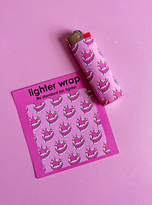 BURNING LOVE Cake Lighter Wrap