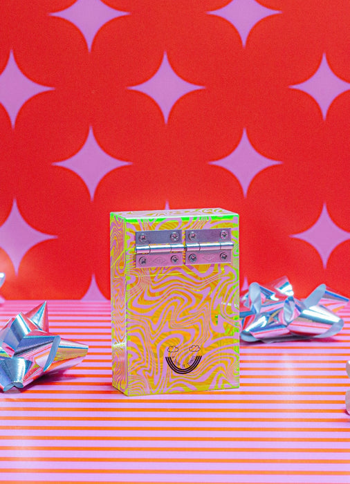 BURNING LOVE Psychedelic Swirl Cig Box