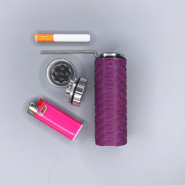 Haus of Topper Objects Matte Orchid Python Dugout