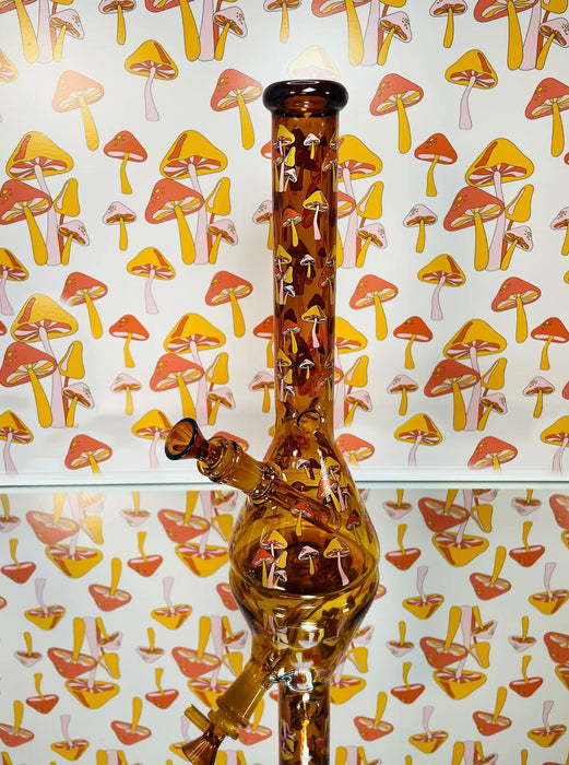 BURNING LOVE Magic Mushie Beaker Bong