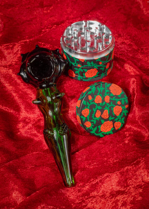 CANNA STYLE BLACK ROSE PIPE