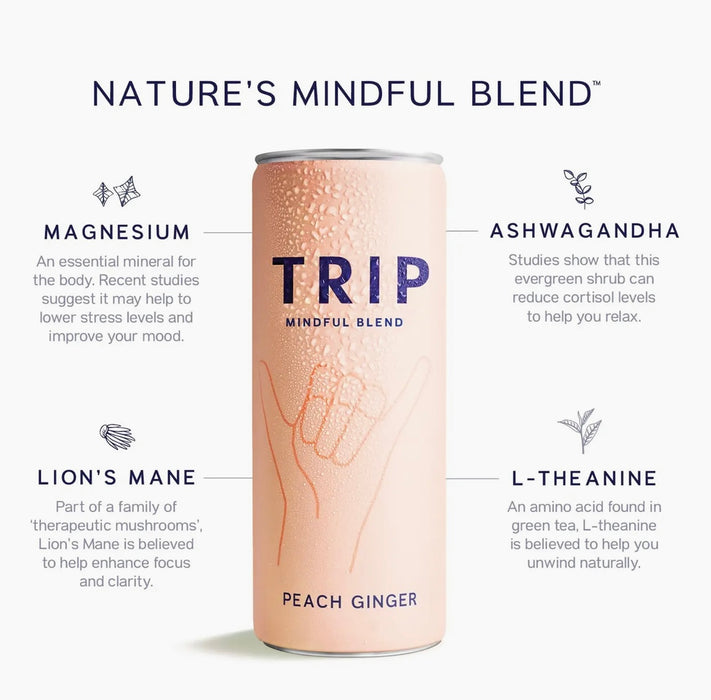 TRIP Peach Ginger Mindful Blend