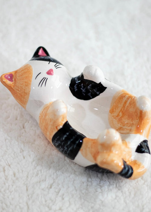 CANNA STYLE CAT ASHTRAY