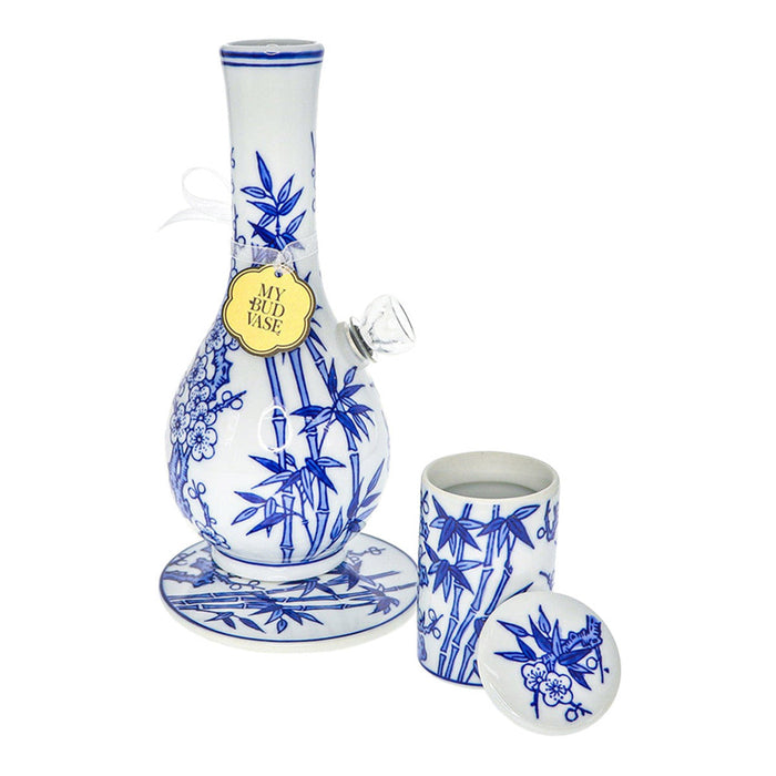 Happy Buds My Bud Vase Water Pipe | 8" | Luck