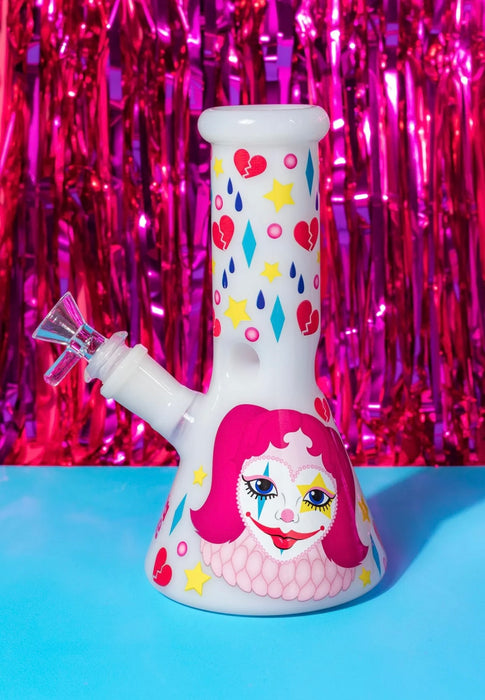 CANNA STYLE CLOWN GIRL BONG 8"