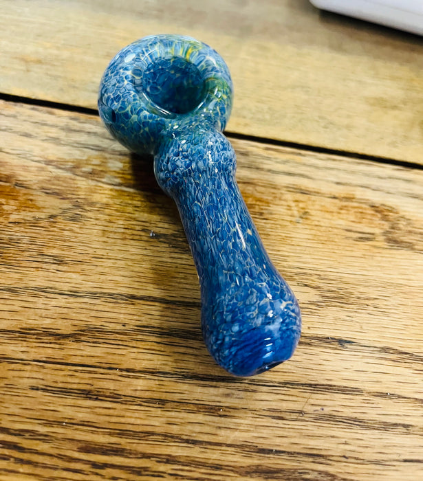 Simple Worked Spoon Pipe | 3.25"-3.5" | BLUE GRUFFILES