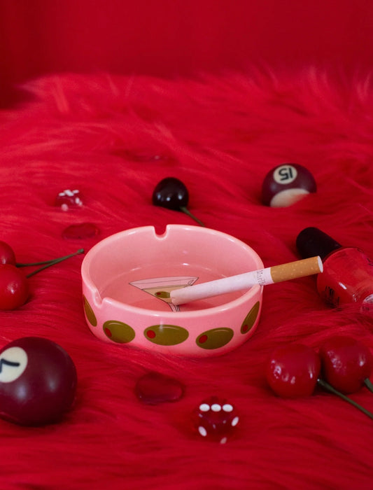 BURNING LOVE Martini Ash Tray