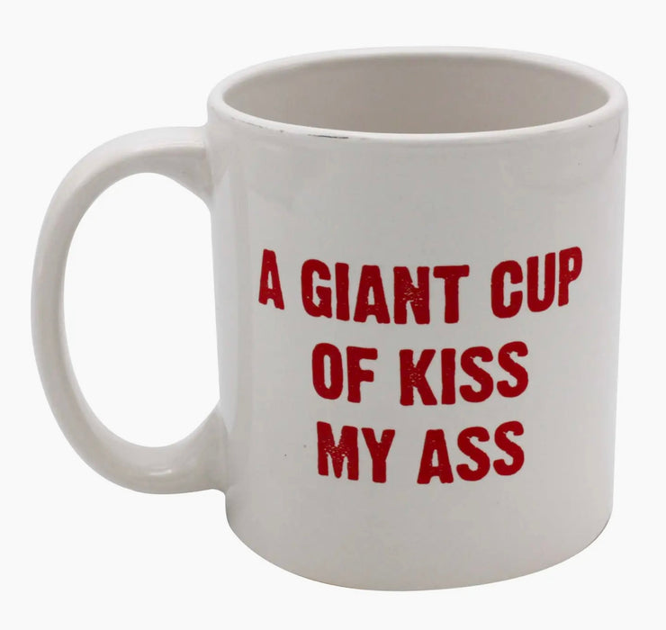 Island Dogs Giant Mug Kiss My Ass
