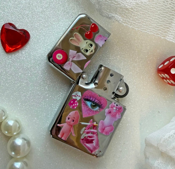 BURNING LOVE Pink Things Lighter