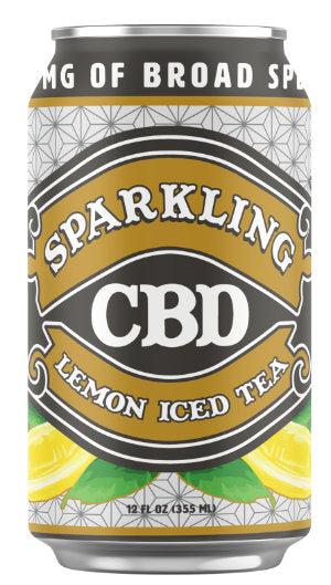 Rocky Mountain Soda Sparkling CBD - Lemon Iced Tea CBD Beverage