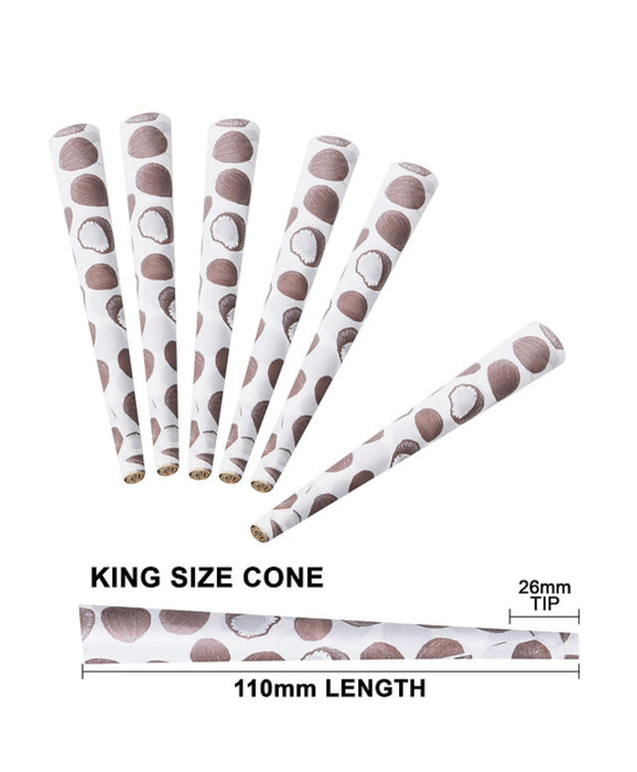 Ornate Ocean Flavored Pre Rolled Cones 50 Pack (COCONUT)