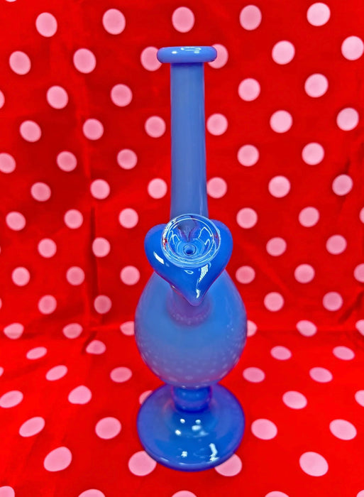 BURNING LOVE Lovely Vase Water Pipe- periwinkle
