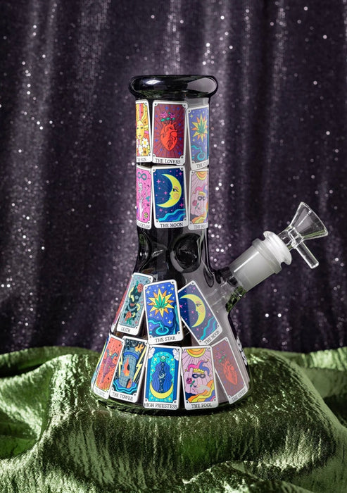 Canna Style TAROT CARD BONG 8"