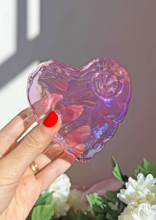 BURNING LOVE Balloon Heart Pipe - PINK