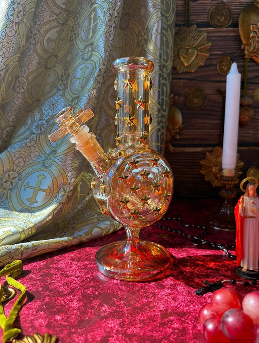 BURNING LOVE SEQUIN STAR BONG