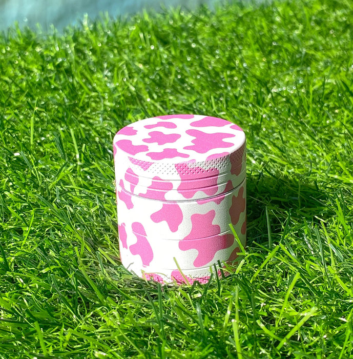 Canna Style MINI PINK COW GRINDER pink