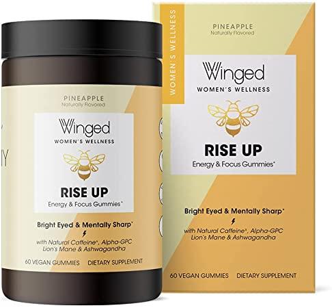 WINGED WOMEN'S WELLNESS Rise Up: Energy + Focus Gummies