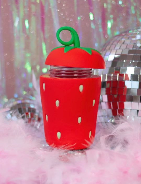 BURNING LOVE Strawberry Stash Jar