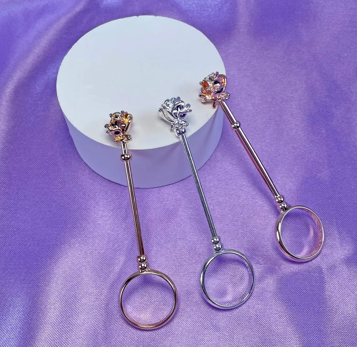 Burning Love Rose JOINT Holder SILVER