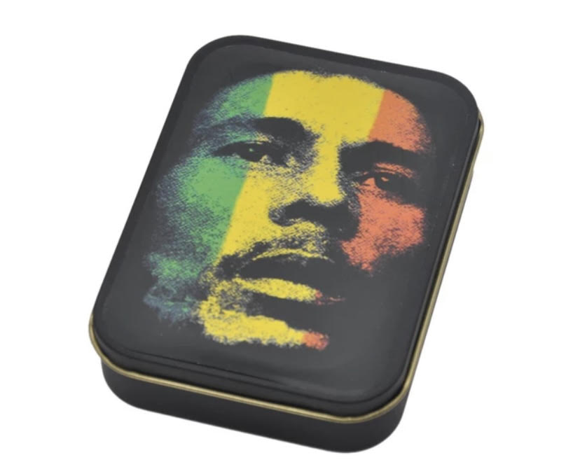 Bob Marley Mini Stash case with accessories