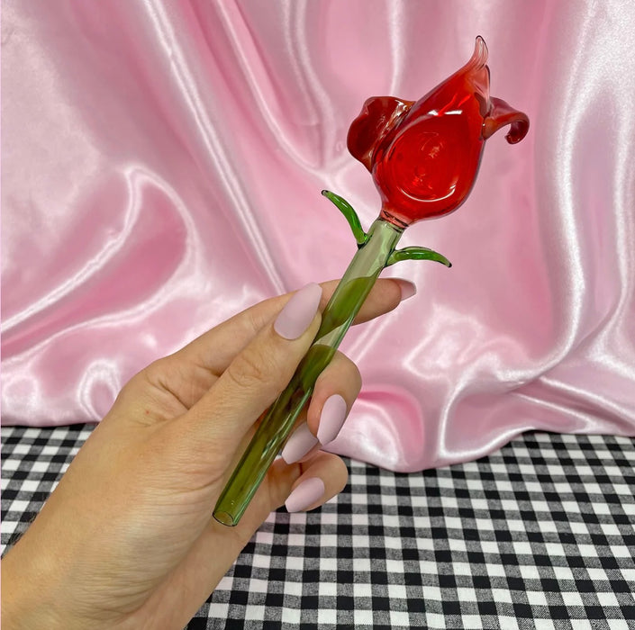 BURNING LOVE Tulip Pipe- Red