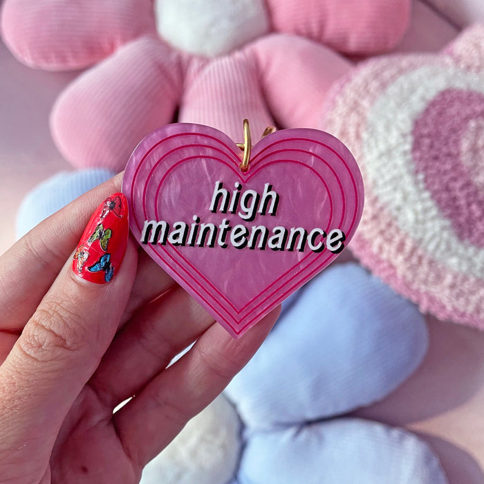 A Shop of Things High Maintenance Keychain