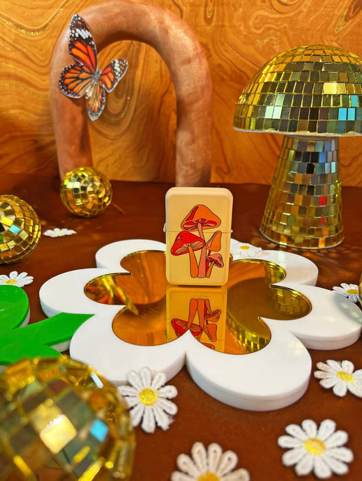 BURNING LOVE Magic Mushroom Lighter (REFILLABLE)