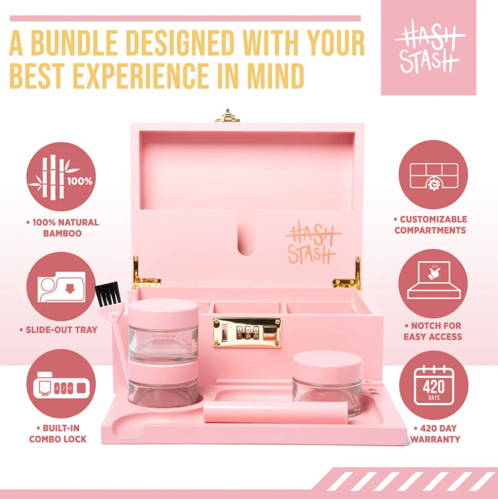 HASHSTASH The OG Stash Box - PINK