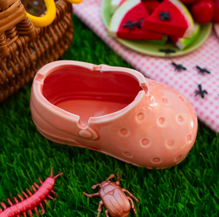 BURNING LOVE Crocc Ash Tray - PINK