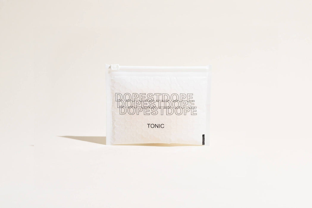 TONIC CBD Dopest Dope Bubble Zip Carry All Pouch