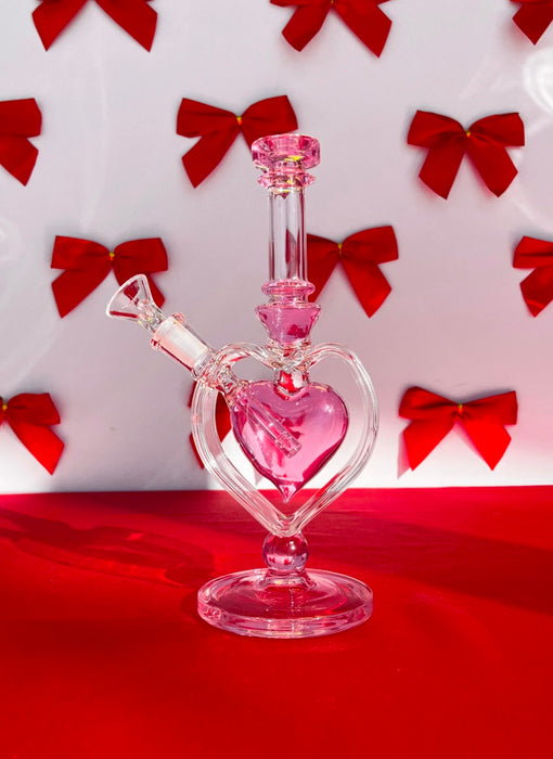 BURNING LOVE Heart Of Glass Bong
