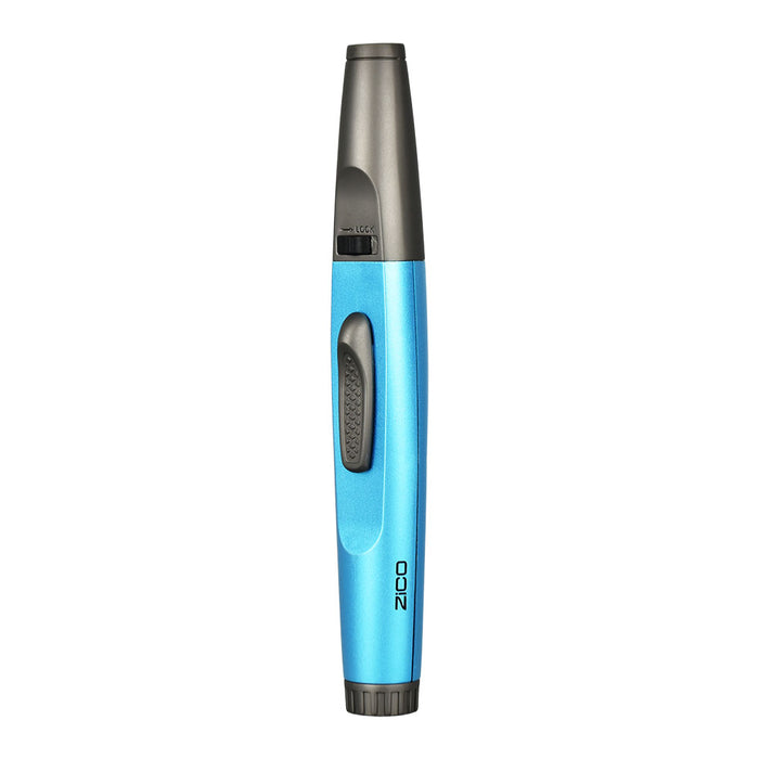 Zico MT36 Single Flame Torch Lighter | 6.5" BLUE