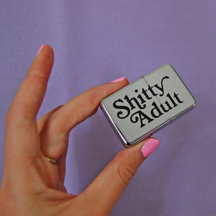 A Shop of Things Shitty Adult Lighter (REFILLABLE)