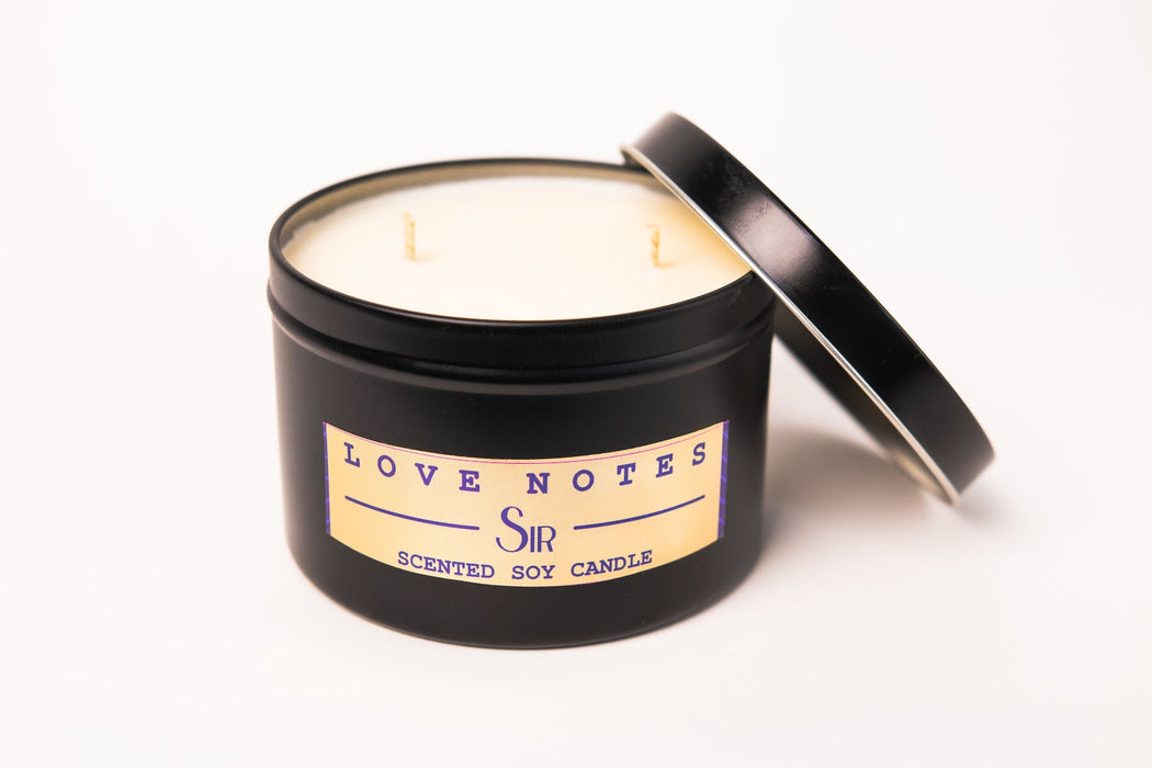 Love Notes Fragrances Love Note SIR 8oz. Soy Candle