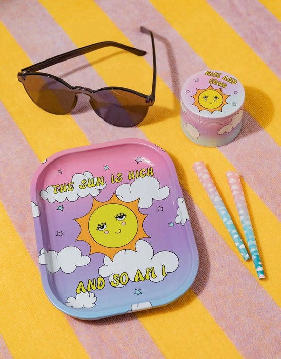 CANNA STYLE "THE SUN IS HIGH" ROLLING TRAY