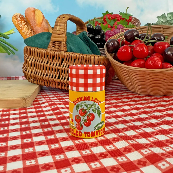BURNING LOVE Canned Tomato Match Jar